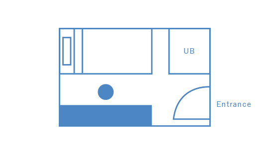 Single room layout